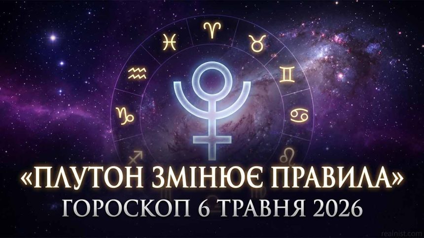 Гороскоп на 6 травня 2026 року: Плутон розгортає крила тіні — містичний прогноз для всіх 12 знаків зодіаку, що змінить ваше уявлення про цей день