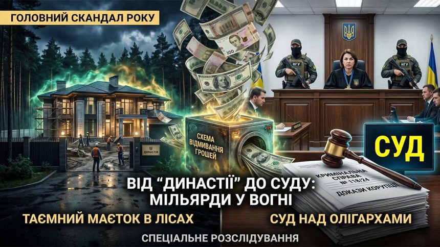 Справа Династія та Єрмак: аналіз відмивання 460 млн грн
