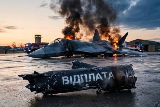 Атака на аеродром Шагол: як українські дрони знищили Су-57 на Уралі