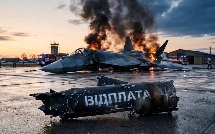 Атака на аеродром Шагол: як українські дрони знищили Су-57 на Уралі