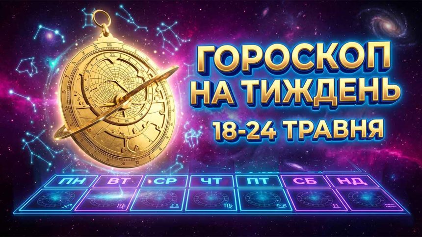 Гороскоп на Тиждень з 18 по 24 Травня 2026 Року: Глобальні Трансформації, Фінансові Стратегії та Доленосні Зустрічі