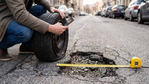 Небезпечні ями на дорогах: як водії відшкодовують збитки через суд