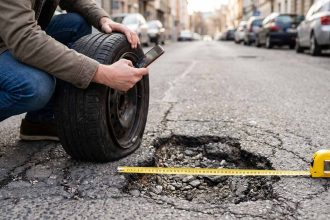 Небезпечні ями на дорогах: як водії відшкодовують збитки через суд