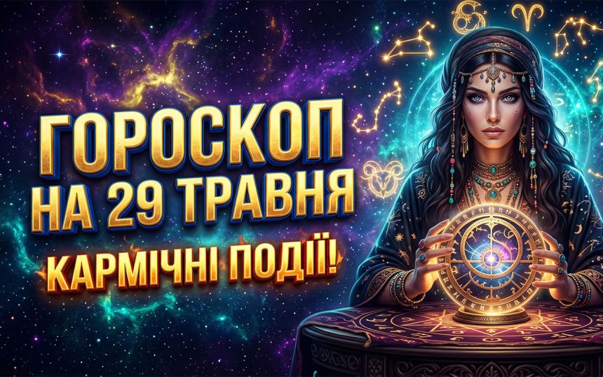 Гороскоп на 29 травня 2026 року: Кармічні зміни, фінансові виклики та астрологічні прогнози для всіх знаків зодіаку
