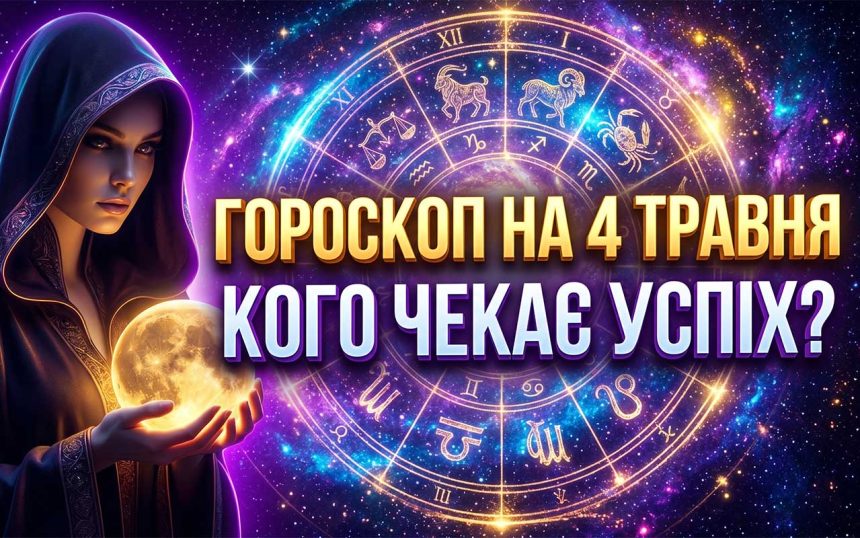 Гороскоп на 4 травня 2026 року: Місяць увійшов у Водолія — портал несподіваних змін відкрито для кожного знаку зодіаку