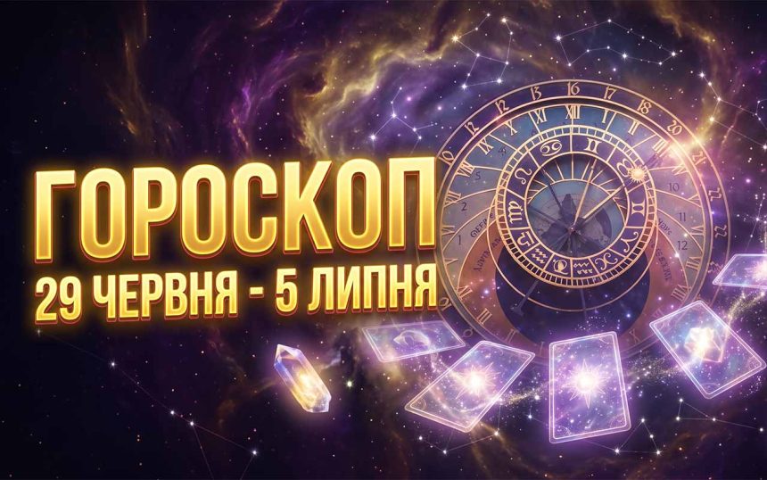Гороскоп на тиждень з 29 червня по 5 липня 2026 року: Кому зірки пророкують успіх, а кому варто поберегтися