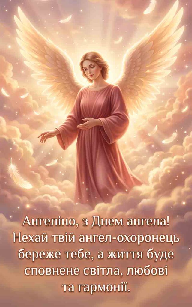 Як привітати Ангеліну з Днем ангела: найкращі слова
