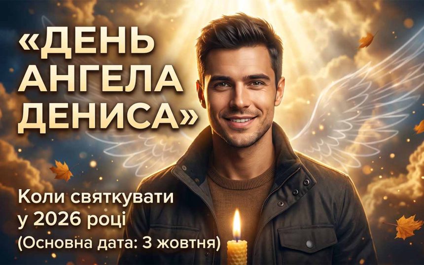 День ангела Дениса у 2026 році: коли святкувати за новим календарем