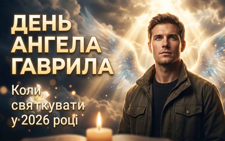 День ангела Гаврила у 2026 році: коли святкувати за новим календарем
