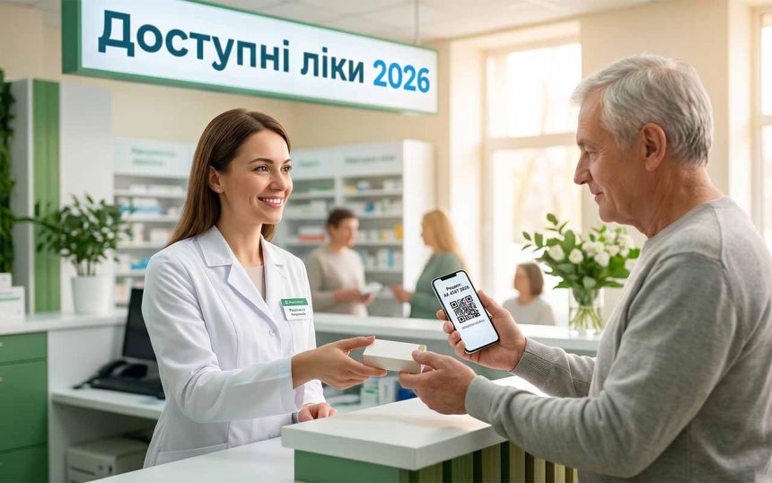 Програма «Доступні ліки» 2026: список і як отримати