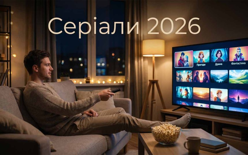 Де дивитись топ-серіали 2026: гайд по платформах