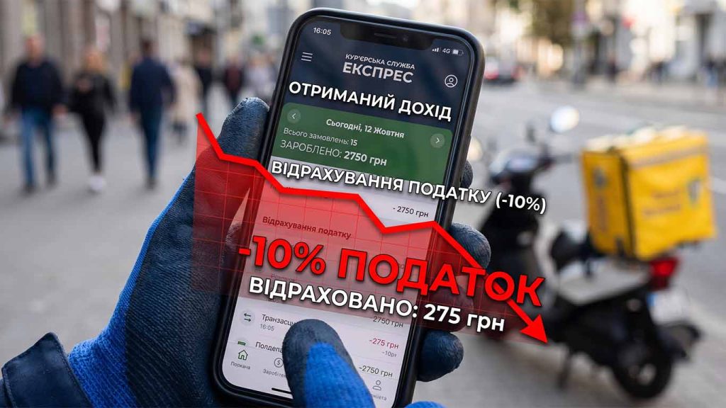 Податок на OLX: як новий закон змінить доходи водіїв та кур'єрів