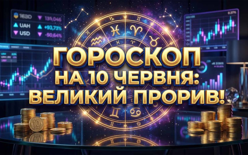 Гороскоп на 10 червня 2026 року: Астрологічна аналітика, кардинальні трансформації та фінансові прориви для всіх знаків зодіаку