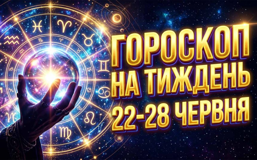 Астрологічний шторм та космічний штиль: Великий гороскоп на тиждень 22–28 червня 2026 року