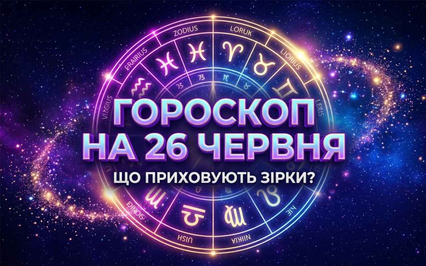 Містичний транзит: Детальний гороскоп на 26 червня 2026 року для всіх знаків зодіаку