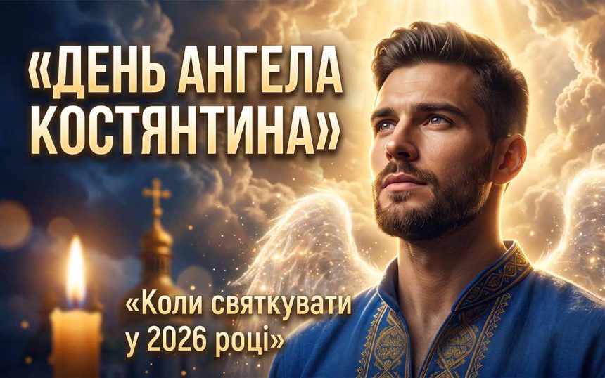 День ангела Костянтина у 2026 році: коли святкувати за новим календарем