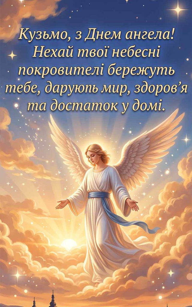 Як привітати Кузьму з Днем ангела: найкращі слова