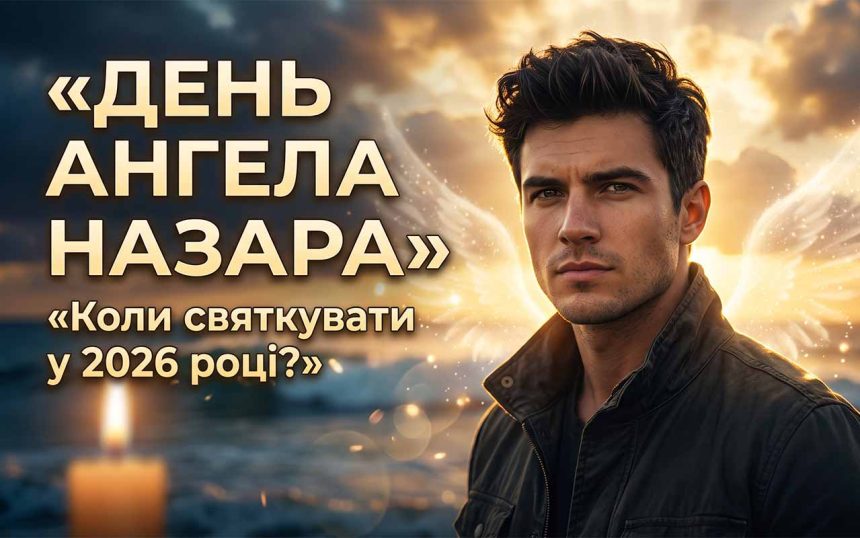 День ангела Назара у 2026 році: коли святкувати за новим календарем