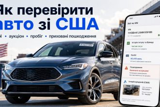 Як перевірити автомобіль із США перед купівлею: VIN, аукціонні фото, пробіг, титул, страхові записи та приховані пошкодження. Покроковий алгоритм перевірки до оплати й оформлення в Україні без ризику.