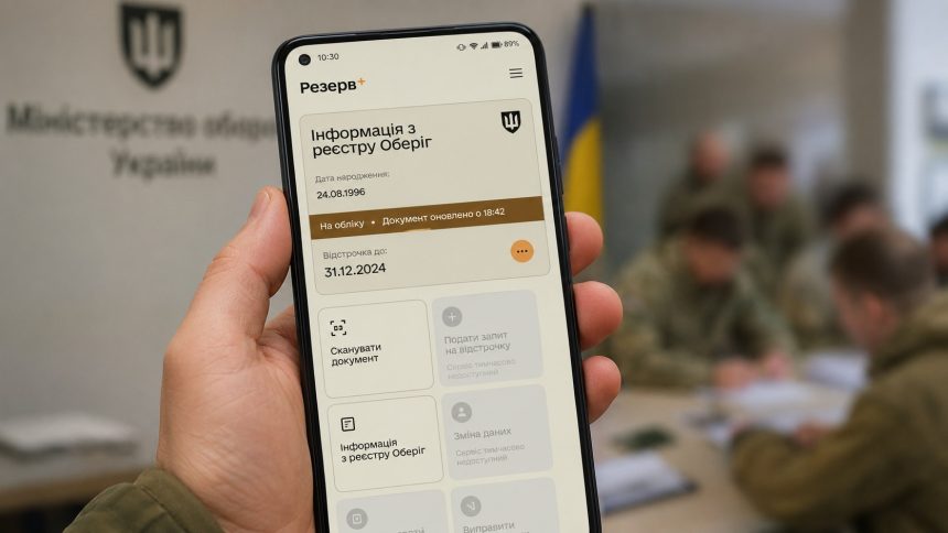 «Резерв+» не працює 24 червня для частини користувачів: недоступні відстрочки за інвалідністю. Пояснюємо причину збою, статус чинних документів і порядок дій.