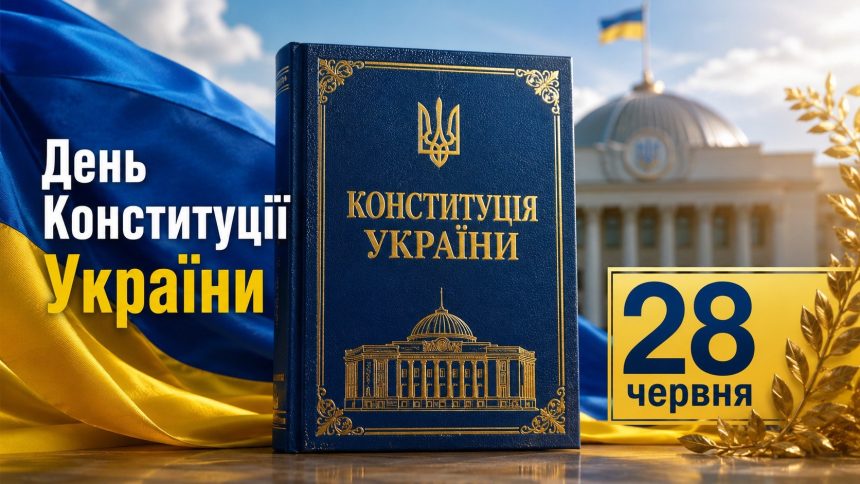 День Конституції України 28 червня 2026 року: історія ухвалення, голосування 315 депутатів, правила вихідного під час воєнного стану, права громадян, структура документа і факти свята.