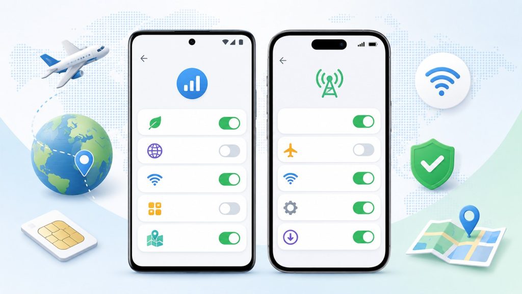 Як економити мобільний інтернет за кордоном: налаштування Android та iPhone без переплат