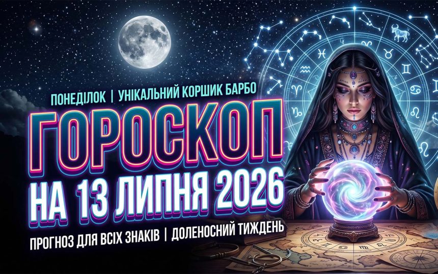 Гороскоп на 13 липня 2026 року: Містичний вплив планет та доленосні зміни для всіх знаків Зодіаку