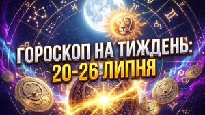 Гороскоп на тиждень з 20 по 26 липня 2026 року: Час кардинальних рішень та вплив планет