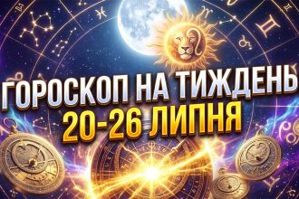 Гороскоп на тиждень з 20 по 26 липня 2026 року: Час кардинальних рішень та вплив планет