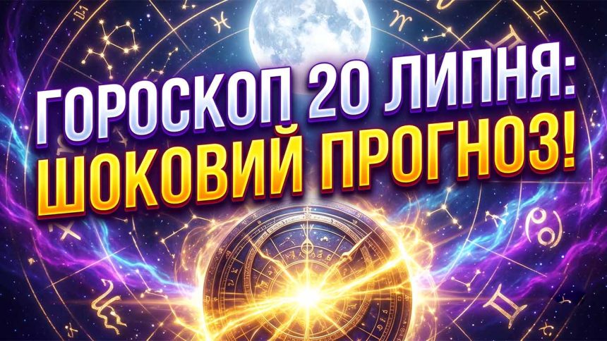 Містичний гороскоп на 20 липня 2026 року: Кардинальні зміни, фатум та підказки Всесвіту