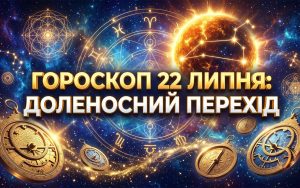 Гороскоп на 22 липня 2026 року: Перехід Сонця в знак Лева та масштабні життєві трансформації