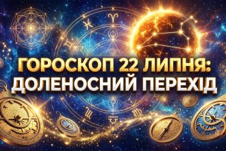 Гороскоп на 22 липня 2026 року: Перехід Сонця в знак Лева та масштабні життєві трансформації