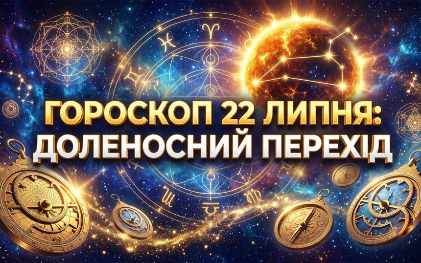 Гороскоп на 22 липня 2026 року: Перехід Сонця в знак Лева та масштабні життєві трансформації