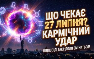 Космічний шторм та кармічні розв'язки: Детальний гороскоп на 27 липня 2026 року для всіх знаків Зодіаку