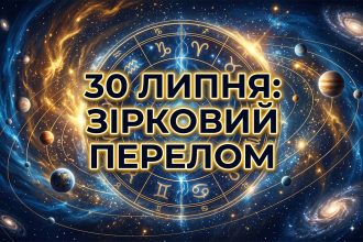 Космічні трансформації та пік активності: розгорнутий гороскоп на 30 липня 2026 року для кожного знака зодіаку