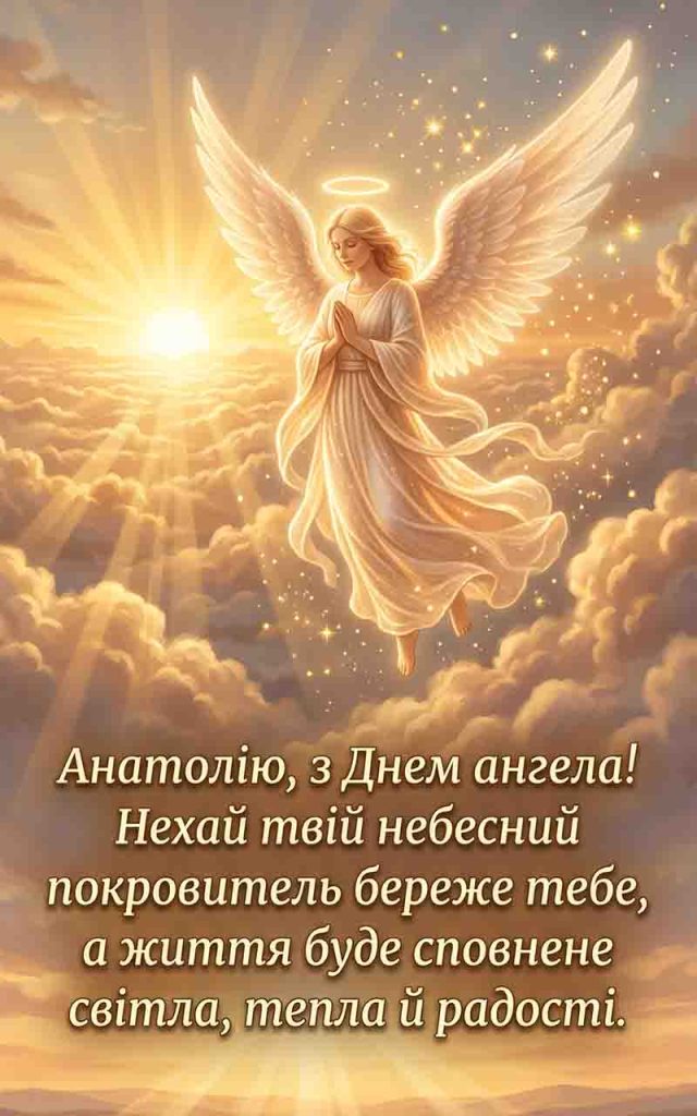 Як привітати Анатолія з Днем ангела: найкращі слова
