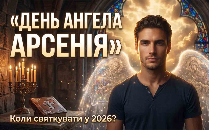 День ангела Арсенія у 2026 році: коли святкувати за новим календарем