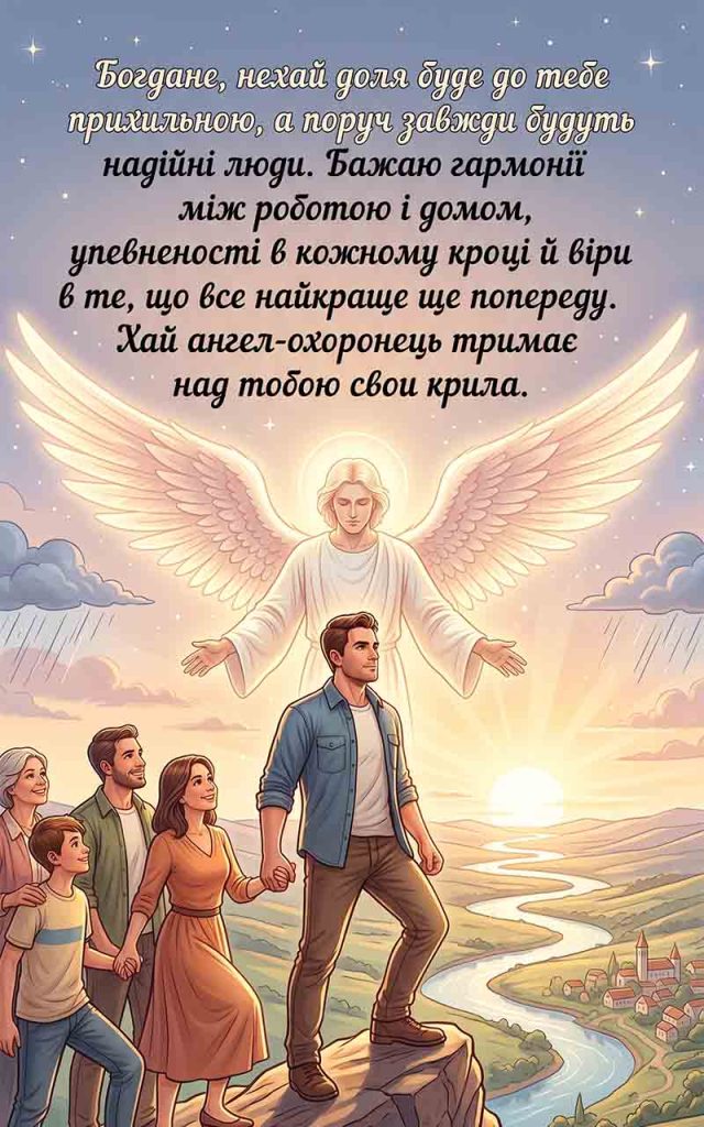 Як привітати Богдана з Днем ангела: найкращі слова