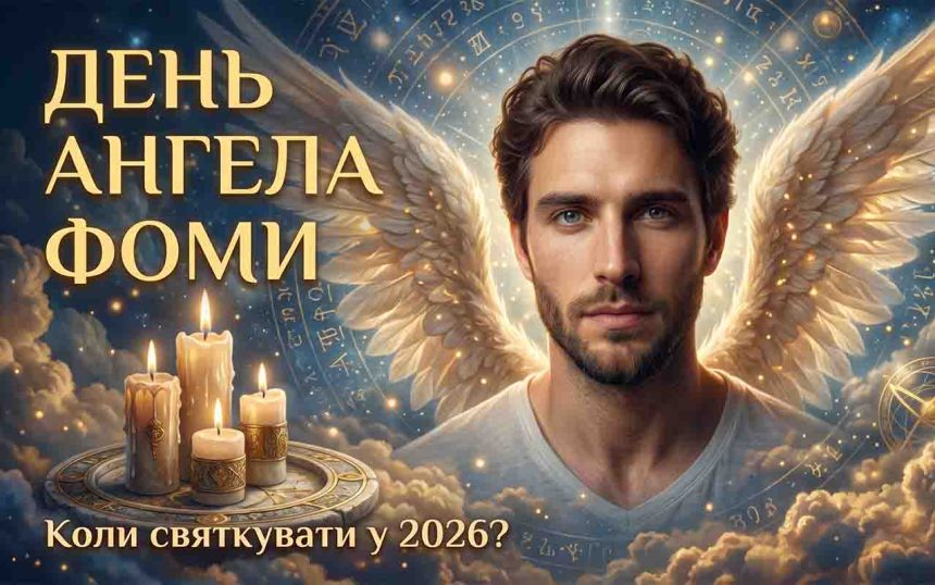 День ангела Фоми у 2026 році: коли святкувати за новим календарем