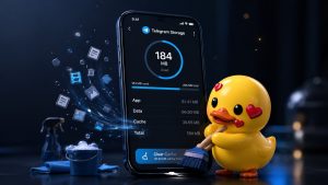 Telegram займає всю пам’ять телефону? Покроково пояснюємо, як очистити кеш на Android та iPhone, зберегти чати й фото, обмежити автозавантаження та розмір кешу.