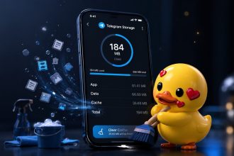 Telegram займає всю пам’ять телефону? Покроково пояснюємо, як очистити кеш на Android та iPhone, зберегти чати й фото, обмежити автозавантаження та розмір кешу.