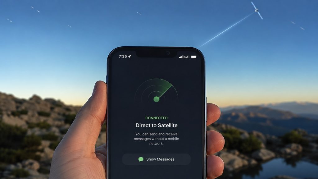 Зв’язок напряму із супутника без Starlink-термінала: які смартфони вже підтримують Direct-to-Cell