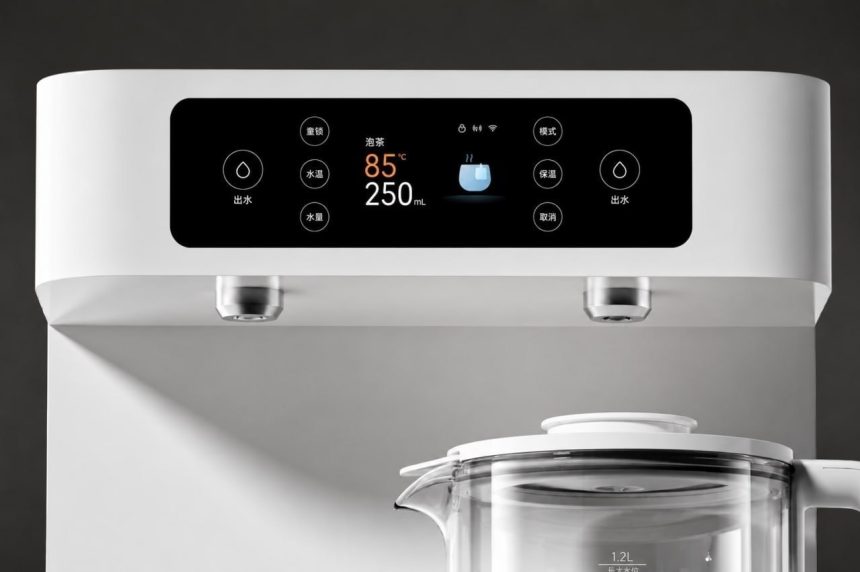 Xiaomi представила Mijia Smart Tea Bar Pro: чайна станція кип’ятить воду за 15 секунд, має голосове керування, точне налаштування температури та стерилізацію посуду. Ціна й характеристики. для Китаю.