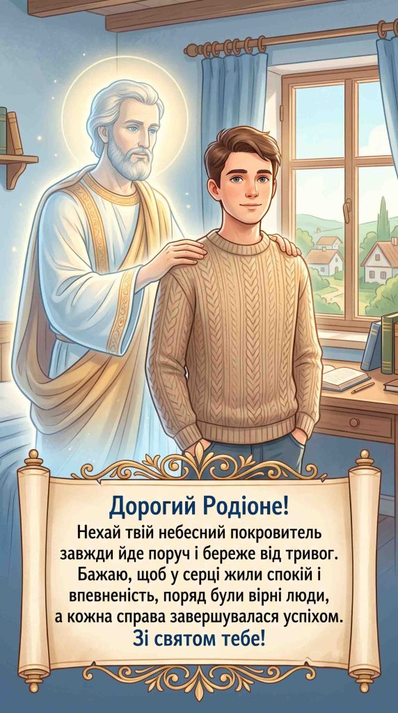 Яка дата Дня ангела Родіона найголовніша?
