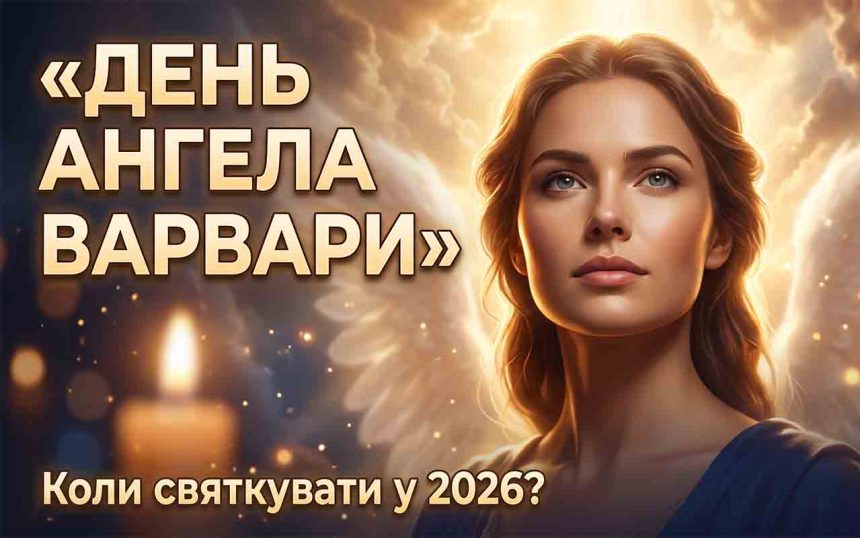 День ангела Варвари у 2026 році: коли святкувати за новим календарем