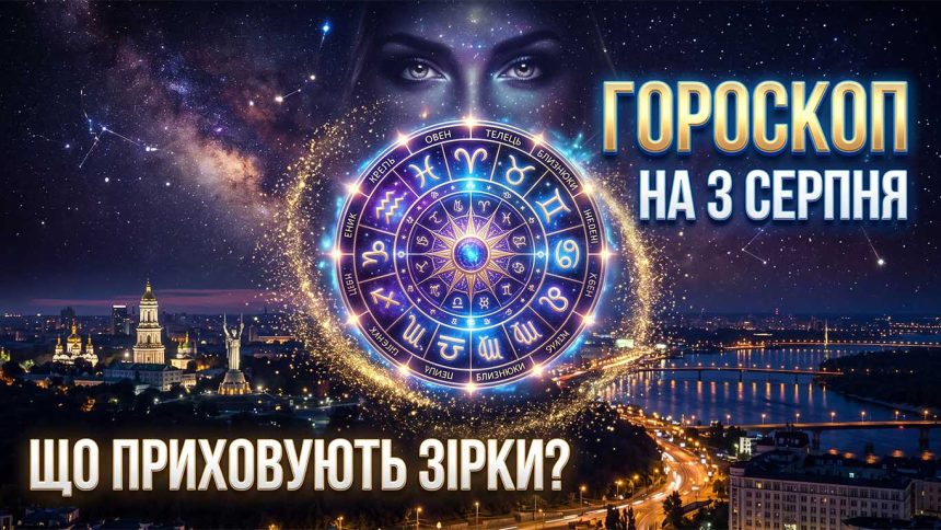 Гороскоп на 3 серпня 2026 року: Кармічні переходи, фінансові портали та вплив ретроградних планет