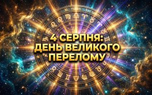 Гороскоп на 4 серпня 2026 року: космічний день великого перелому та випробувань для всіх знаків зодіаку