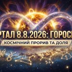 Доленосний портал 8.8.2026: детальний астрологічний прогноз та фінансові застереження для кожного знака Зодіаку