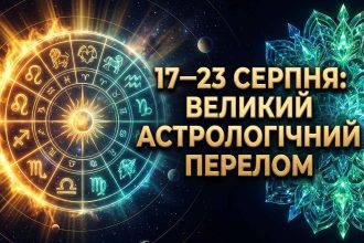 Гороскоп на тиждень з 17 по 23 серпня 2026 року: космічне перезавантаження, перехід Сонця у Діву та детальний прогноз для всіх знаків зодіаку