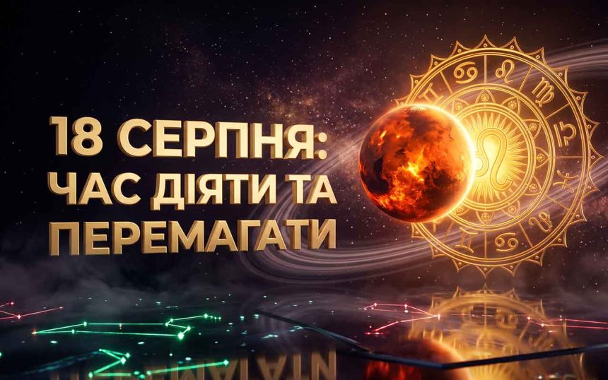 Гороскоп на 18 серпня 2026 року: марсіанський імпульс, фінансові виклики та точний астрологічний прогноз для всіх знаків зодіаку